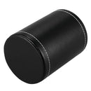 Faux Leather Pen Pot Pen/Pencil/Mobile Phone /Desk Supplies Organizer- Blac I5M8