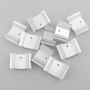 10Pieces Cooling Module,25x34x12mm Aluminum Heat Sink Heatsink Cooler Fin for