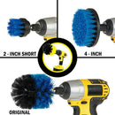 3pcs Tile Grout Power Scrubber Cleaning Brush Attachment Tub Cleaner Combo  Z1J5