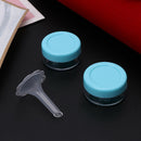 7Pcs Travel Mini Plastic Transparent Empty Makeup Container Bottle Set New