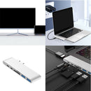 7 In 1 USB Type C Hub USB C & SD/TF Card Reader 2 USB 3.0