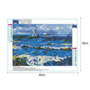 5D DIY Full Drill Diamond Painting Cartoon Ocean Cross Stitch Embroidery
