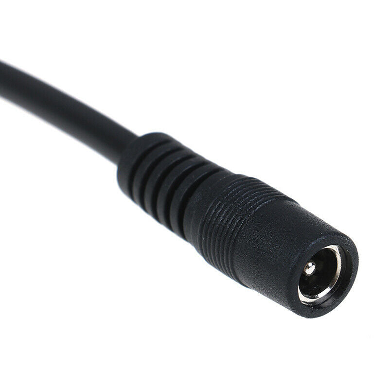 1Pc Power Jack Adapter Plug Female 5.5mm x 2.1mm 30cm/12in 12V Port  NMES