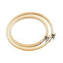 2Pcs Embroidery Circle Cross Stitch Hoops Bamboo Ring Sewing Frame Art Craft