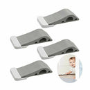 Door Stopper Heavy Duty Door Stop Wedge Premium Rubber Door Stops Pack of 4