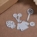 5pcs Metal Fruit Cutting Dies DIY Scrapbook Album Stencils Embossing Tool