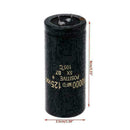 Electrolytic Capacitor 125V 10000uF 35x80mm can replace 120V 100V Audio Fav P4I6