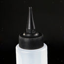 3Pcs 150ml Plastic Salon Applicator Measuring Bottle Nozzle Tip for Hairdressing