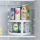 Multifunction Rotating Jars Spice Rack Bottle Storage Cabinet Kitchen HoldeS Hn