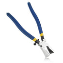 8 Inch 1Pcs Blue Non-Slip Handle Breaking/Cutting Glass Pliers Stained Glas