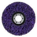 1X(2Pcs 125Mm Poly Strip Disc Abrasive Wheel Paint Rust Removal Clean