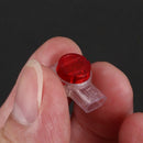 55 Pieces Gel Splice UR Connector 3 Port Wire Connectors Red+Clear
