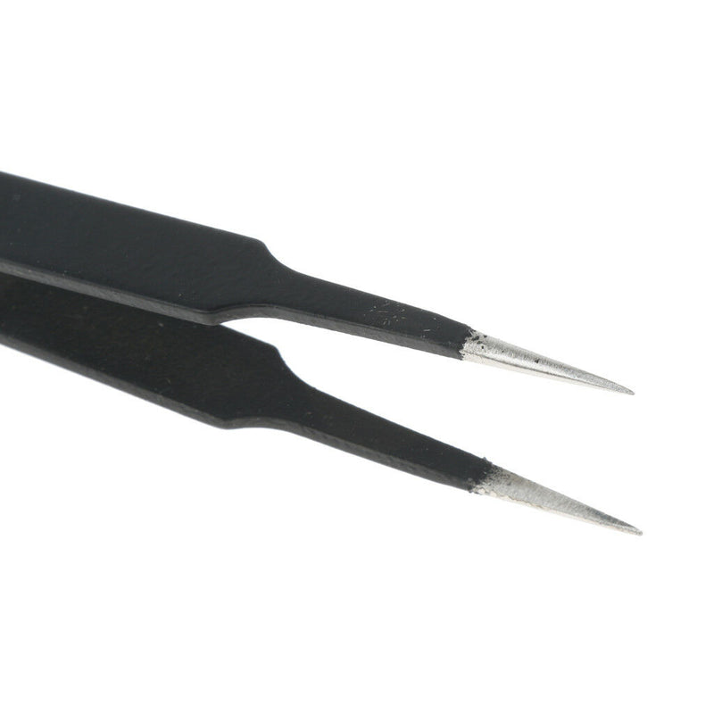 5 Pcs Stainless Steel Thickened Tweezers Mobile Phone Repair, Extra Fine Tip