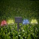 Solar LED Butterfly Lawn Light Outdoor Waterproof Garden Landscape Lamp A