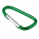 Green Carabiner Water Bottle Holder Camping Hiking with Compass