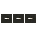 3x Arca Swiss Style Quick Release Plate for Photo and Video Recordings Black