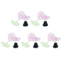5pc Artificial Plant Aquarium Glow In The Dark   Tank Ornament Decoration