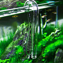 2Pcs Aquarium Tank Outlet Glass Lily Pipe Outflow Water Filter Pipe 13mm