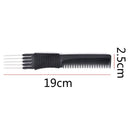 Double ends 2 Use Plastic Metal Hair Brushes Comb Barber Salon Tools Ed JC,aT Kw
