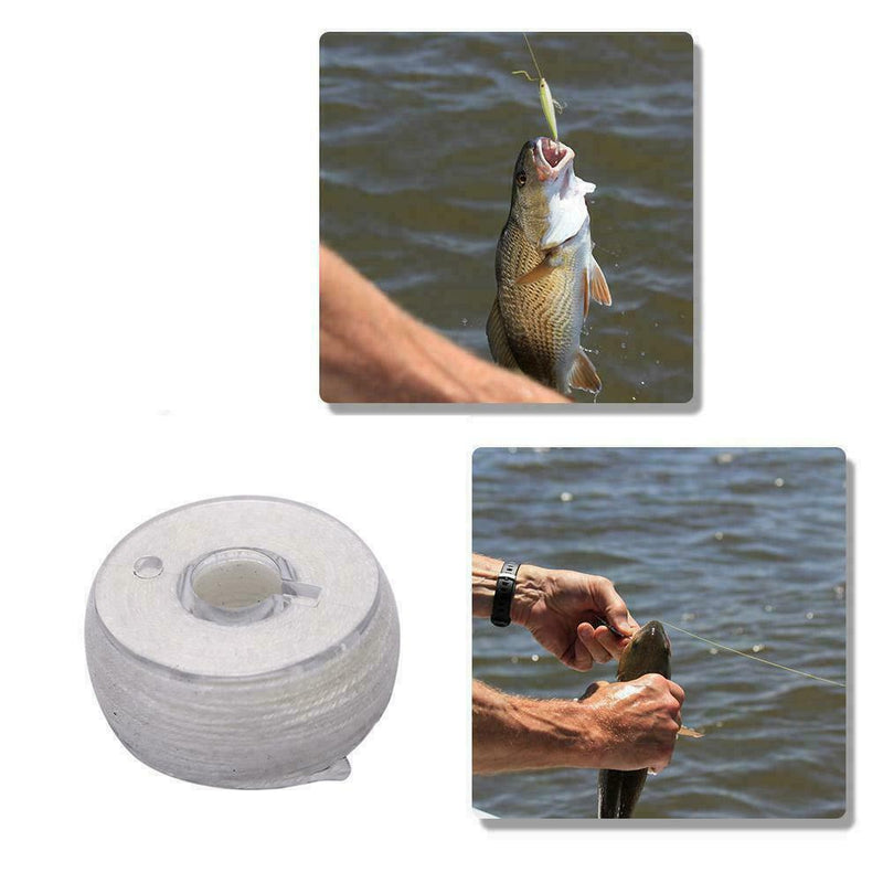 20M Fishing Tackle String Water Soluble PVA Line Fishing Accessories Hook B A8V9