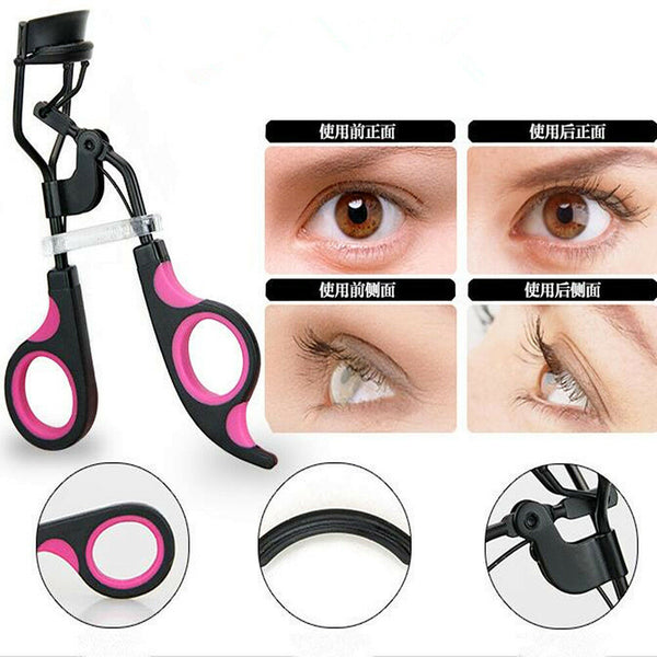 Professional Handle Eyelash Curler Eye Curling Clip Beauty  Makeup Tool NEW.