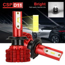 Super Bright Auto Truck LED Headlight Bulbs Replacement H7 Socket White Beam