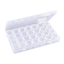 1PCS 28Plastic Storage Box With Independent Cover Separate Case Detachable 3 Gw
