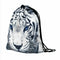 Pattern Drawstring Gym Bag Cute Backpack Gift Polyester School Rucksack R4H6