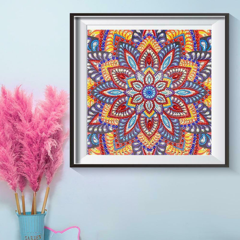 5D DIY Special Shaped Diamond Painting Mandala Cross Stitch Mosaic Kits