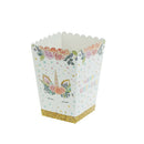 10pcs   Party Popcorn Box Happy Birthday Party Candy Box for kids Gifts ME