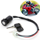 Ignition Key Switch Lock 4 Wires For Motorcycle Motor Scooters Motorcycle  Z