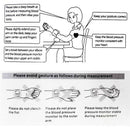 English Voice Cuff Wrist Sphygmomanometer Blood Presure Meter Monitor BP MonS Hn
