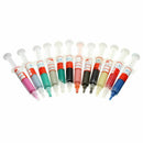 12Pcs Diamond Polishing Lapping Paste Compound Syringes 0.5-40 Micron 5 Gram M1T