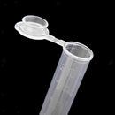 10pcs 5ml Plastic Graduated Cylinder Centrifuge Tube Lab Sample Containers