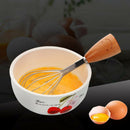 Mini Cute  Smiling Face Handle Egg Beater Whisk Frother Stirrer Mixer Agitator