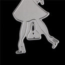 shopping girl cutting dies stencil diy scrapbooking album paper card embossing Z