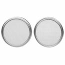 Stainless Steel Sprouting Lids for Wide Mouth Mason Jars - Strainer Lid for K2W9