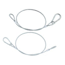 2x Stage Light Safety Cable Lock 31/39 in Safety Rope For Moving Head Light