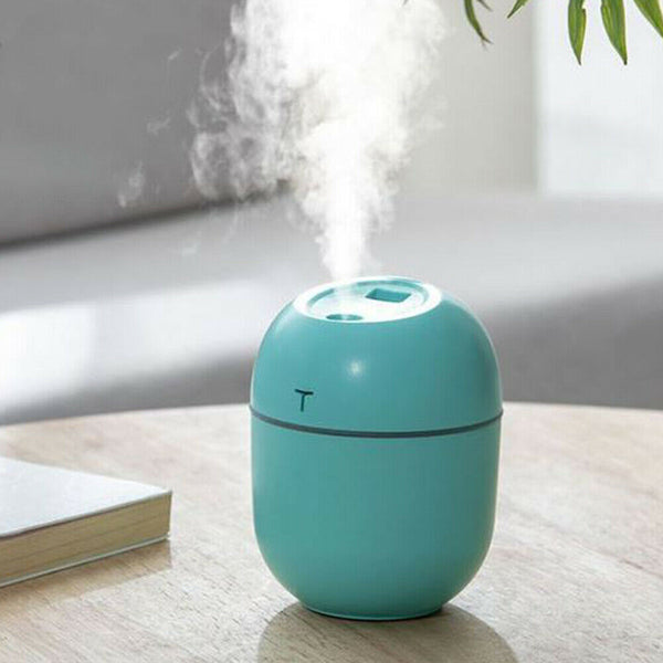 Ultrasonic Silent Air Humidifier Car Aroma Essential Oil Diffuser (Green) A#S