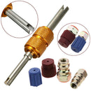 1Set R12 to R134a Conversion Adapter Kit High Low Retrofit Valves 3/8''  7/16''