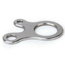 Rope Fixing Clip 3 Holes Slip Runner Shroud Tensioner Stainless Steel for C