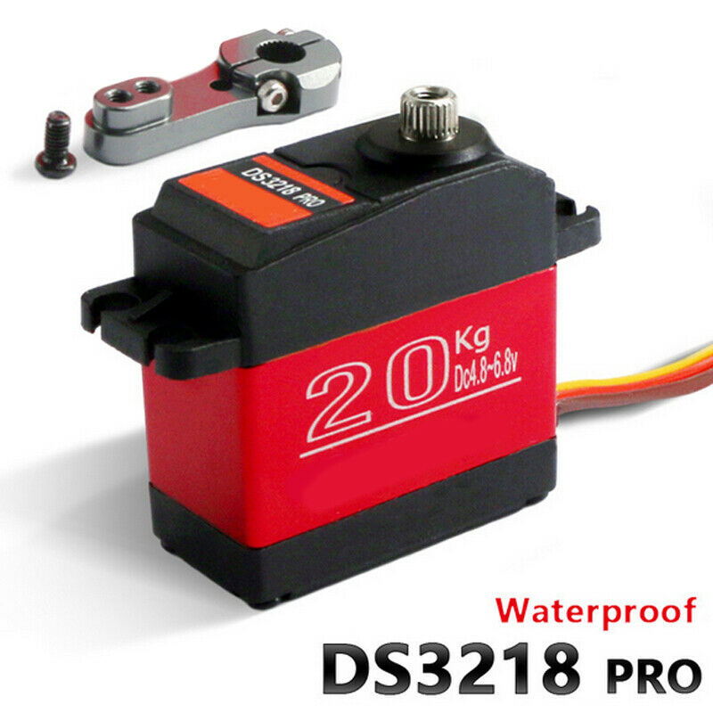 DS3218PRO 20kg Metal Gear Digital Steering Servo For RC Baja Car Robot