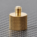 2x 3/8"-16 Female to 1/4"-20 male thread adaptor fit for camera light stand Hf