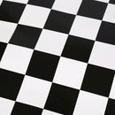 international checkers portable folding plastic chess game board + 24pcs chess L