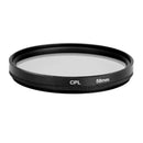 58mm CPL Circular Polarizer Polarizing Glass Filter for  Nikon