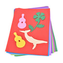 10 Sheets Sponge EVA Foam Thick A4 Paper Kids Handmade Hand Craft Supplies KQ ME