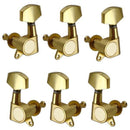 Tuning Pegs Tuners Machine Head 3R 3L for LP Electric Acoustic Guitar Golden