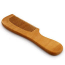 Portable Anti-static Health Care Hair Massage Head Wooden Comb Highquality M&E