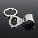 Key Chain Keychain Ring Beer Bottle Can Opener Metal Black Can Tab Ring-Pull