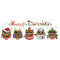 14CT Stamped Cross Stitch Needlework Embroidery Craft (K991 Christmas Bird)